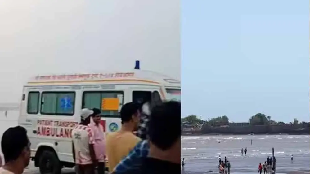 रायगढ़ बीच पर बड़ा हादसा, पुणे के 8 छात्रों की समुद्र में डूबने से मौत