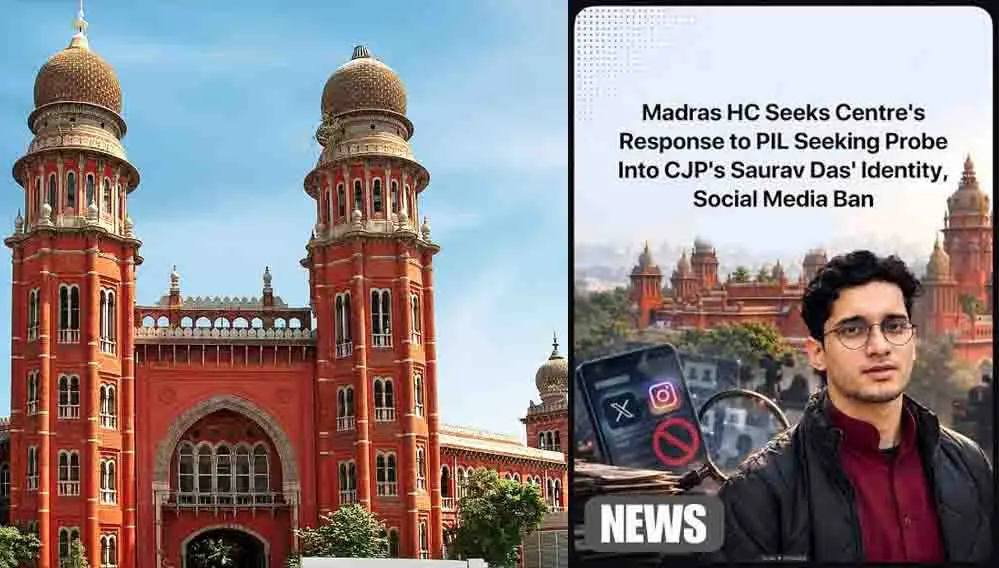 मद्रास हाईकोर्ट में कॉकरोच जनता पार्टी के नेता सौरभ दास के खिलाफ PIL, पहचान की जांच की मांग