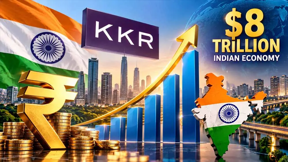 अगले 10 साल में $8 ट्रिलियन के पार पहुंचेगी भारतीय इकोनॉमी, KKR ने जताया भरोसा