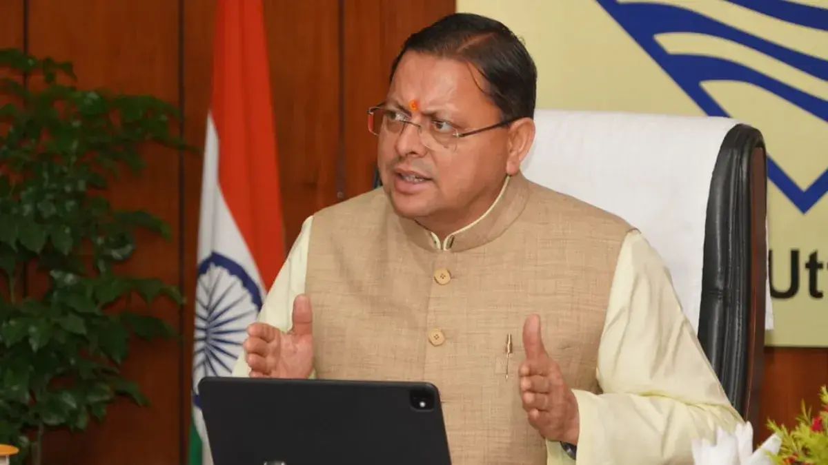 SIR को लेकर CM Dhami का कांग्रेस पर हमला, बोले- ‘घुसपैठियों और फर्जी वोटरों पर लग रही रोक’